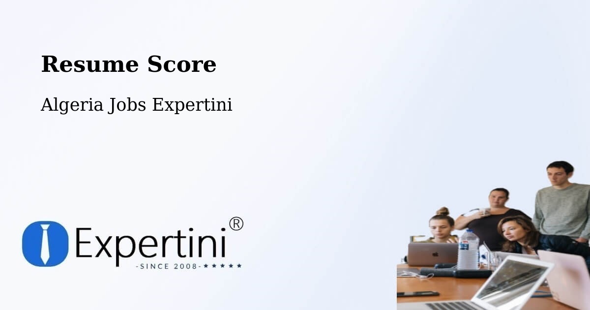 Resume Score & Job Description Match Tool – Chemini - Algeria Jobs Expertini