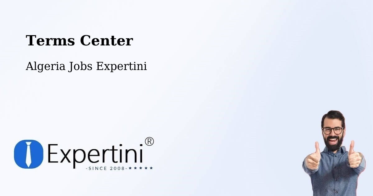 Terms of Service – Chemini - Algeria Jobs Expertini